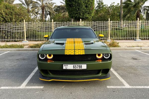 Dodge Challenger Green-Yellow