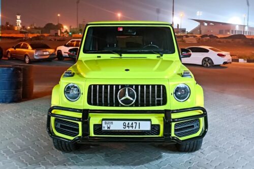 Mercedes G63 AMG EDITION 1 Lime Green