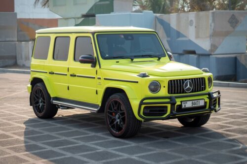 Mercedes G63 AMG EDITION 1 Lime Green