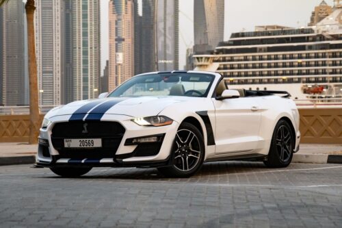 Ford Mustang Convertible White