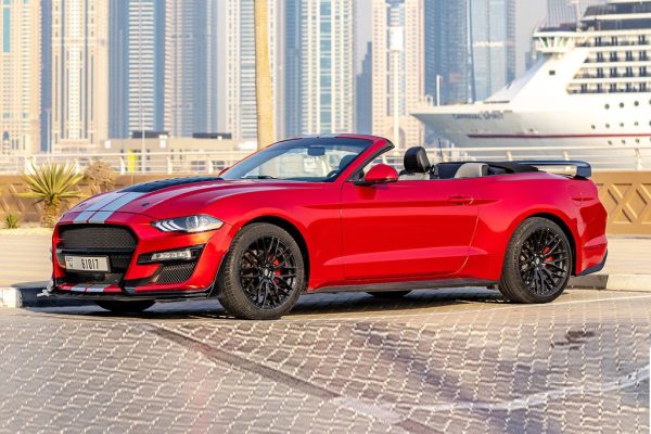 Ford Mustang Convertible Candy Red
