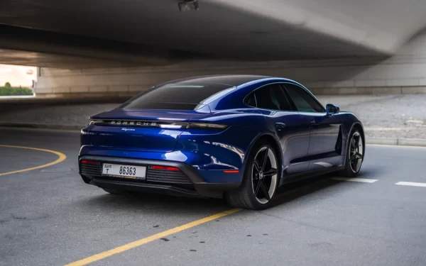 Porsche Taycan Blue