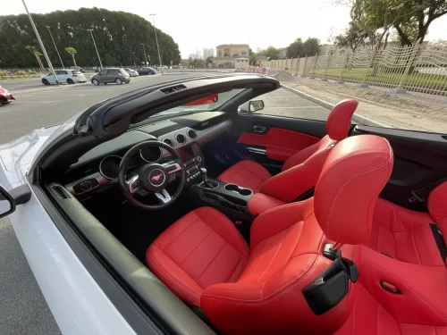 Frod Mustang Cabrio White