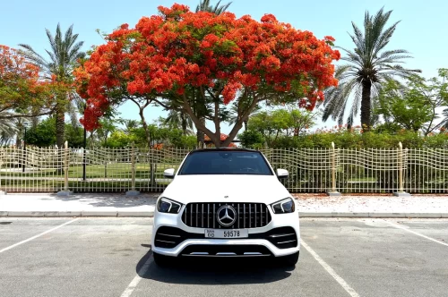 Mercedes GLE 53 White