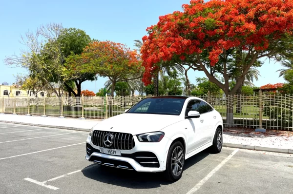 Mercedes GLE 53 White