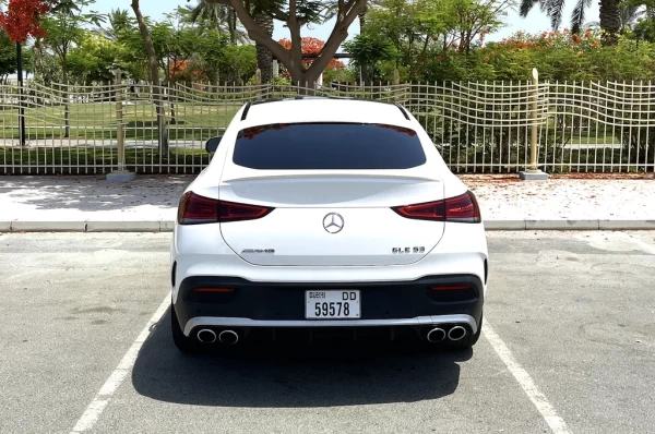 Mercedes GLE 53 White