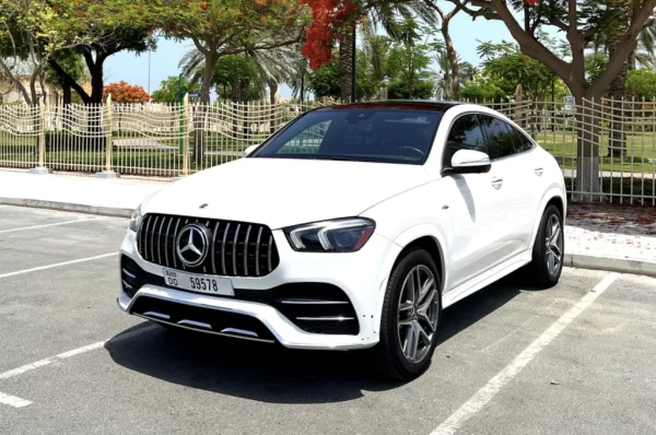 Mercedes GLE 53 White